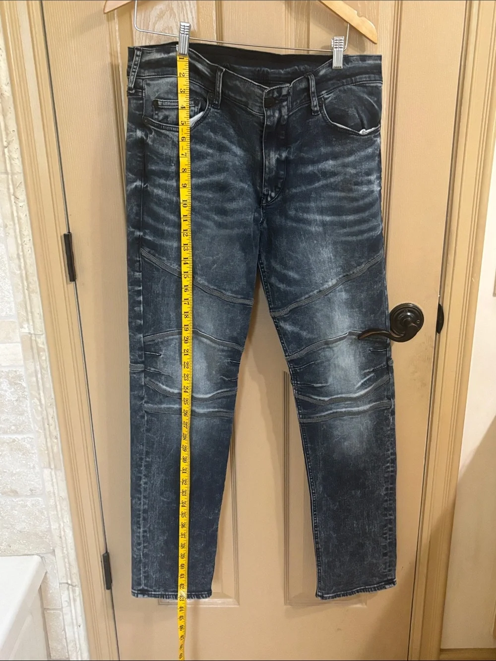 Men’s navy slim True religion jeans size 33